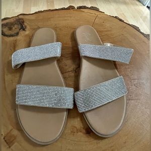 Sequin Sandals
